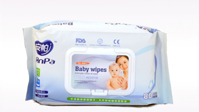 80pcs Anpa high quality tender skin  baby wipes